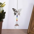 thumbnail image 2 of Chandelier Crystal Ball Beads Home Windows Decor Hanging Suncatcher Wedding Decoration Favors  60mm butterfly+30mm ball, 2 of 6