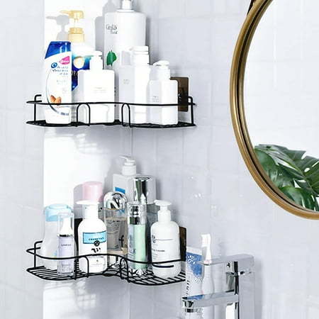 shower caddy that sticks to wall