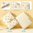 thumbnail image 4 of YINHEXI - portafolios para mujer, portafolios para tarjetas, pequeño cartera con bloqueo RFID, bonita portafolios pequeña de piel para mujeres, niñas, mujeres, Blanco apagado, Minimalista, 4 of 5