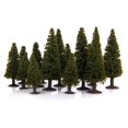 thumbnail image 5 of 15 Uds. De árboles de cedro modelo paisaje verde con caja, 5 of 5
