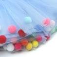 thumbnail image 5 of XXWXYD Toddler Girl Floating Pom Pom Tutu Skirt | Colorful Mesh Ballet Princess Skirt | Birthday Part𝗒 Ballet Dance Dress, 5 of 7