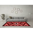 thumbnail image 3 of Ahgly Company Indoor Rectangle Abstract Red Modern Area Rugs, 4' x 6', 3 of 4