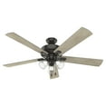 thumbnail image 6 of Hunter 51099 Crestfield 60-In. Ceiling Fan with LED Lights (Noble Bronze), 6 of 13