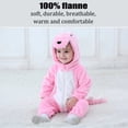 thumbnail image 4 of Mameluco con diseño de dinosaurio rosa Costume OLLULL, de 6 a 12 meses, 4 of 6
