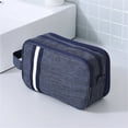 thumbnail image 2 of XMMSWDLA Toiletry Bag for Men Women, Hanging Kit Water Resistant, Portable Makeup Organizer Wash Cases For Bathroom Shower, Travel Shaving Kit Bags Beach Backpack, 2 of 6