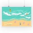 thumbnail image 2 of Destin, Florida, Aerial Beach Scene (12x18 Wall Art Poster, Room Decor), 2 of 3