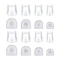 thumbnail image 1 of 16 protectores de tacón alto, en forma de U, de repuesto, antideslizantes. claro, 1 of 9