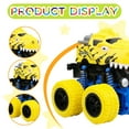 thumbnail image 3 of BESTSKY Toy Cars,Plastics Diecast Cars,Inertial Drive Pull Back Cars,yellow2, 3 of 7