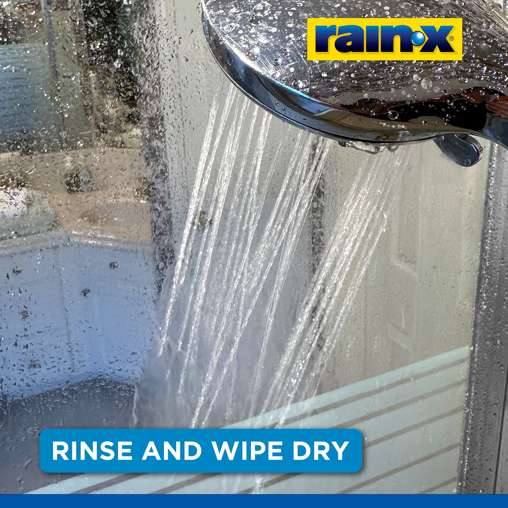 Rain-x x-Treme Clean Shower Door Cleaner, 12 Fl. Oz, Formulated To Glass Doors - Removes Soap Scum, Dirt, Hard Water Build-up, Calcium, Lime & Rust Stains - 630035