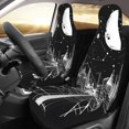 thumbnail image 2 of Sikiie Futuristic Moonlit Cityscape Car Seat Protector 2 Pack Car Seat Cushion Mat, Car Seat Covers for SUV, Truck, Van, 2 of 7