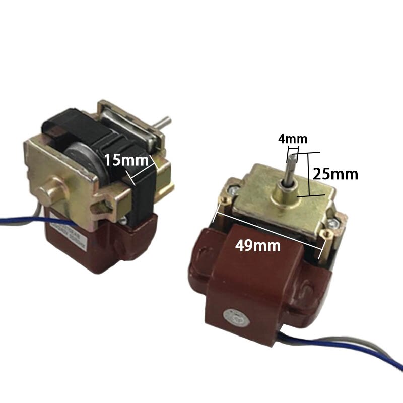 AC220V Refrigerator Freezer Cooling Fan Motor Fan Motor Asynchronous Motor for Refrigerator