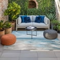 thumbnail image 2 of Blue Seaside Outdoor Rug for Patio/Deck/Porch, Non-Slip Large Area Rug 4 x 6 Ft, Birds Waves Modern Oil Painting Summer Beach Indoor Outdoor Rugs Washable Area Rugs, Camping Rug Carpet Runner, 2 of 8