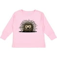 thumbnail image 3 of Inktastic Porcupine Boys or Girls Long Sleeve Toddler T-Shirt, 3 of 5