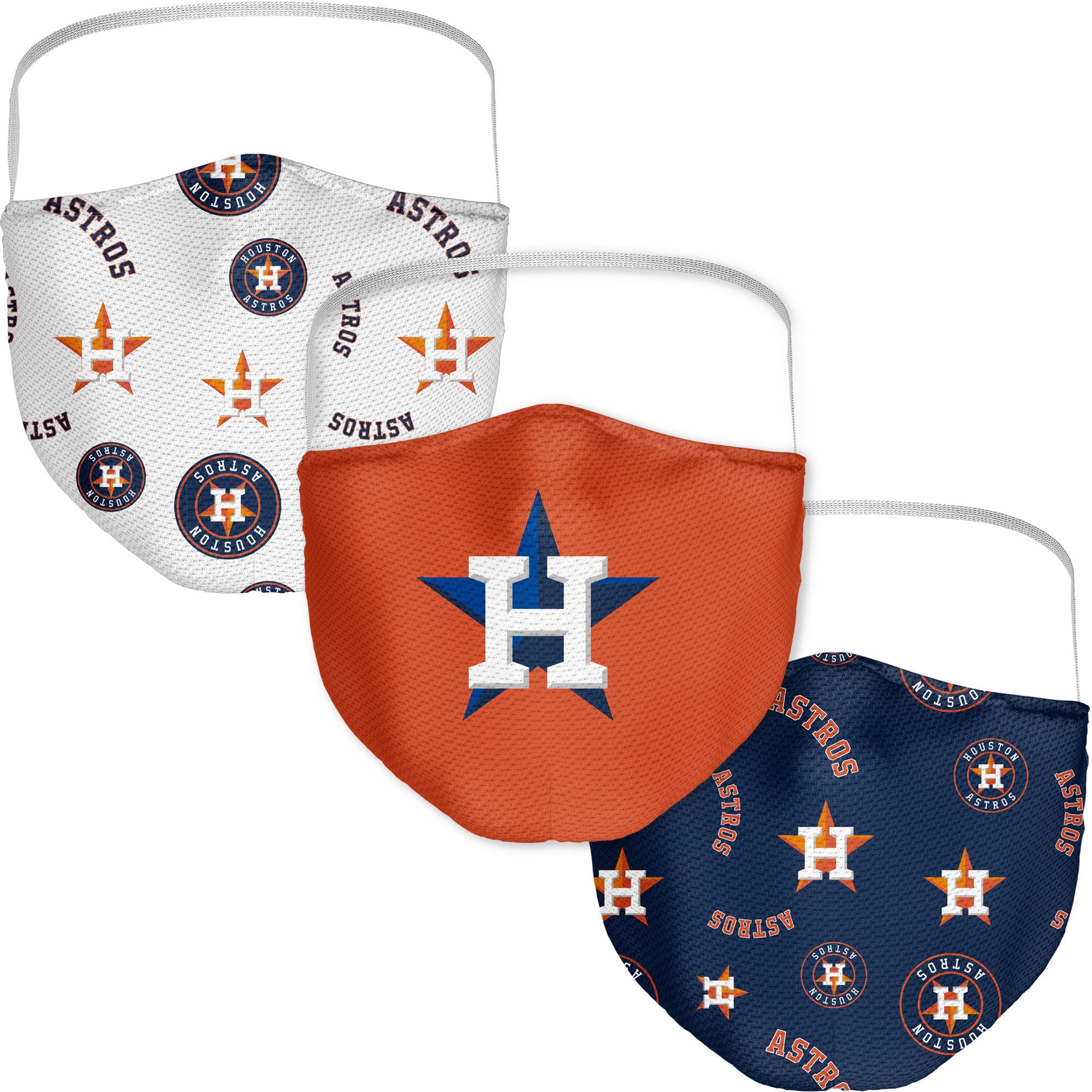 Adult Fanatics Branded Houston Astros All Over Logo Face Covering 3