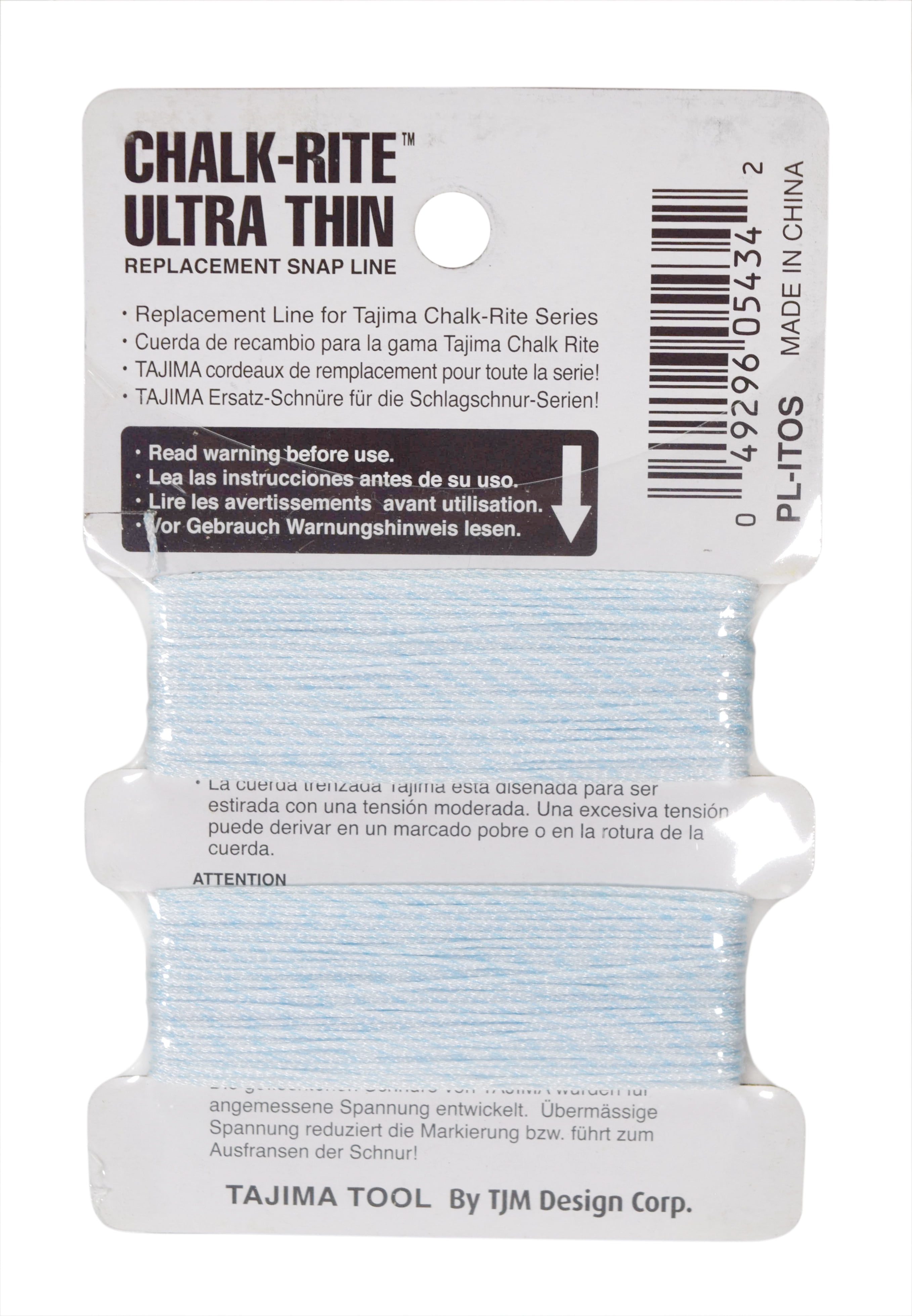 Tajima PL-ITOS Chalk-Rite Ultra Thin Nylon Line, 0.5 mm Thick by