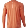 thumbnail image 2 of HUK Men's Pursuit Vented Long Sleeve 30 UPF Fishing Shirt Fresh Salmon X-Large, 2 of 3