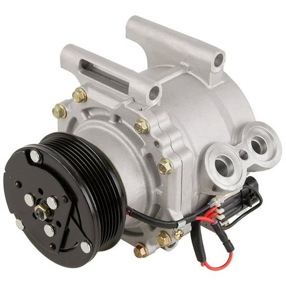 AC Compressor & A/C Clutch For Chevy Trailblazer GMC Envoy Buick Rainier Saab 9-7X Isuzu Ascender Olds Bravada 4.2L I6 - BuyAutoParts