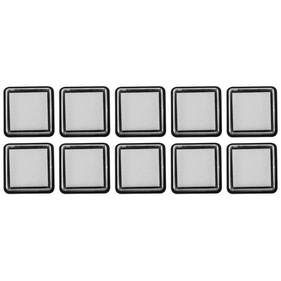 10 Pcs Stamp Pad No Ink Blank Lightweight Pads Various Colored