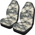 thumbnail image 5 of Uourmeti Car Seat Covers Full Set Interior Accessories Polyester, Compatible with Automotive Seats SUV Seats, for Cars Truck, Digital Camo Pattern, 5 of 10
