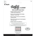 thumbnail image 5 of Pilot FriXion Clicker Erasable Gel Ink Pens, Fine Point, 0.7mm, Assorted Ink, 8 Count, 5 of 10