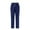 Dark Blue, variant on Chiccall Men's Scrub Pants Solid Stretch Straight Barrel Elastic Waist Drawstring Nursing Scrub Pants with Multiple Pockets