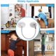 thumbnail image 5 of 4 Uds Mini Serrures Porte De Rfrigrateur Scurit Enfant Serrure Adhsive Forte Pour Rfrigrateur Armoire Tiroir Outils Serrure De La Porte, Fentre, 5 of 5