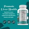 thumbnail image 5 of Liver Health Detox and Cleanse Supplement with Milk Thistle – Natural Liver Support, Non-GMO, 1 Month Supply, Made in USA, 5 of 5