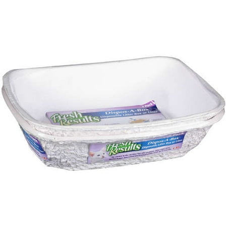 Fresh Results: Disposable Litter Box Or Liner Dispos-A-Box, 2 ct