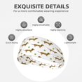 thumbnail image 3 of Dachshund Dog Puppy No.1018 Headbands for Women Men, Workout Elastic Sweat Band for Yoga Running Cycling Gym Exercise Non Slip Head Bands for Women's Hair, 3 of 5