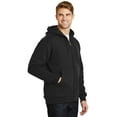 thumbnail image 4 of Cornerstone Men's Heavyweight Thermal Full-Zip Sweatshirt_Black_XXXXXX-Large, 4 of 6