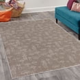 thumbnail image 2 of Mushroom Decorative Rug, Pattern with Different Mushrooms Doodle Monochrome Display Organic Garden, Quality Carpet for Bedroom Dorm and Living Room, 6 Sizes, Warm Taupe, by Ambesonne, 2 of 4