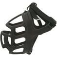 thumbnail image 2 of Alpha Plastic, Metal & Nylon Basket Dog Muzzle, Black, XXL, 2 of 4