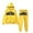 Yellow%GC%, variant on CONZONE Mens 2 Piece Sweatsuits Casual Men's Jogging Tracksuit Set Letter Graphic Y2K Cardigan Hoodie Sweatpants Sweat Suit for Men Warm Fall Winter Athletic Track Suit Outfits