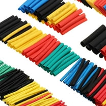 JacobsParts 328pcs Multicolor Heat Shrink Tubing 2:1 Electrical Wire Connection Sleeve Cable Insulation Tube Kit (5 Colors, 8 Sizes)