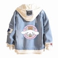 thumbnail image 1 of Chaqueta SALION Casual Denim Cinnamoroll Coffee para mujer, 1 of 7