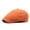 Orange, variant on New Solid Color Cotton Berets To Label European And American Elderly Hats Can Adjust The Forward Hat Adult Peak Hat