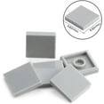 thumbnail image 2 of Light Bluish Gray 2×2 Tile ×500 Parts and Pieces Flat MOC Bricks, Bulk Building Blocks for Smooth Surface Wall Floor, Toy Accessories Compatible with Major Brands, 2 of 4