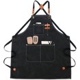 thumbnail image 1 of Kitchen Apron, Work Apron, Barbecue Apron, for Barbecue, Restaurant, Garden, Barbecue, Cafe, 1 of 4