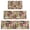 Pioneer Flower Floral-2, variant on Pioneer Flower Floral Print Pattern Kitchen Rugs Sets Of 3,Kitchen Runner Rugs Non Skid Washable,Decorative Kitchen Floor Mats for Kitchen,Sink,Laundry,17X30 Inch 17X47 Inch 17X59 Inch