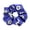 Blue, variant on mdesiwst Hair Tie Soccer Themed Pattern Large Size Hair Rope High Elasticity Ponytail Holder Sports Hair Accessories
