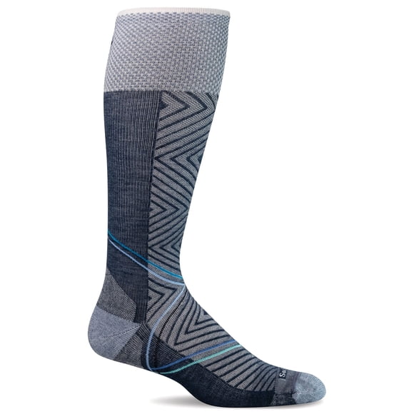 Calcetín de compresión Sockwell Pulse Firm Graduated Denim M/L