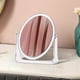 thumbnail image 4 of Espejo De Tocador Redondo Doble Espejo De Maquillaje Espejo Con Aumento 7X Transparente Con Soporte Espejo De Escritorio Giratorio 360° Espejo De Pie Para Baño Dormitorio Espejo Con Aumento, 4 of 7