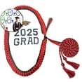 thumbnail image 1 of Dvruxg Graduation Leis 2025 Graduation Ribbon Lei Double Braided Necklace Handmade Congrats Graduates Money Leis, 1 of 3