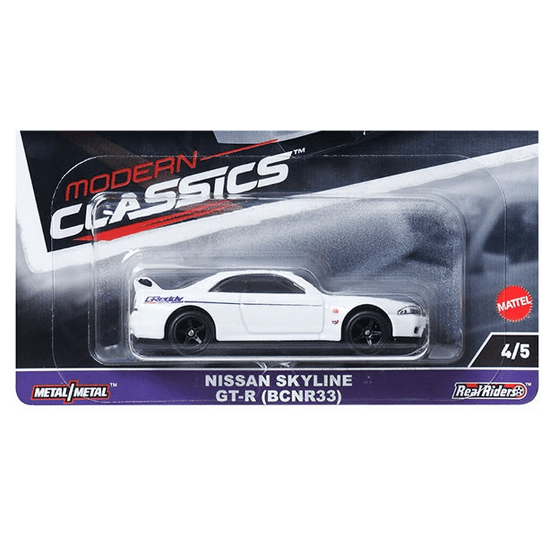 Hot Wheels Nissan Skyline GT-R (BCNR33) White – Modern Classics 4