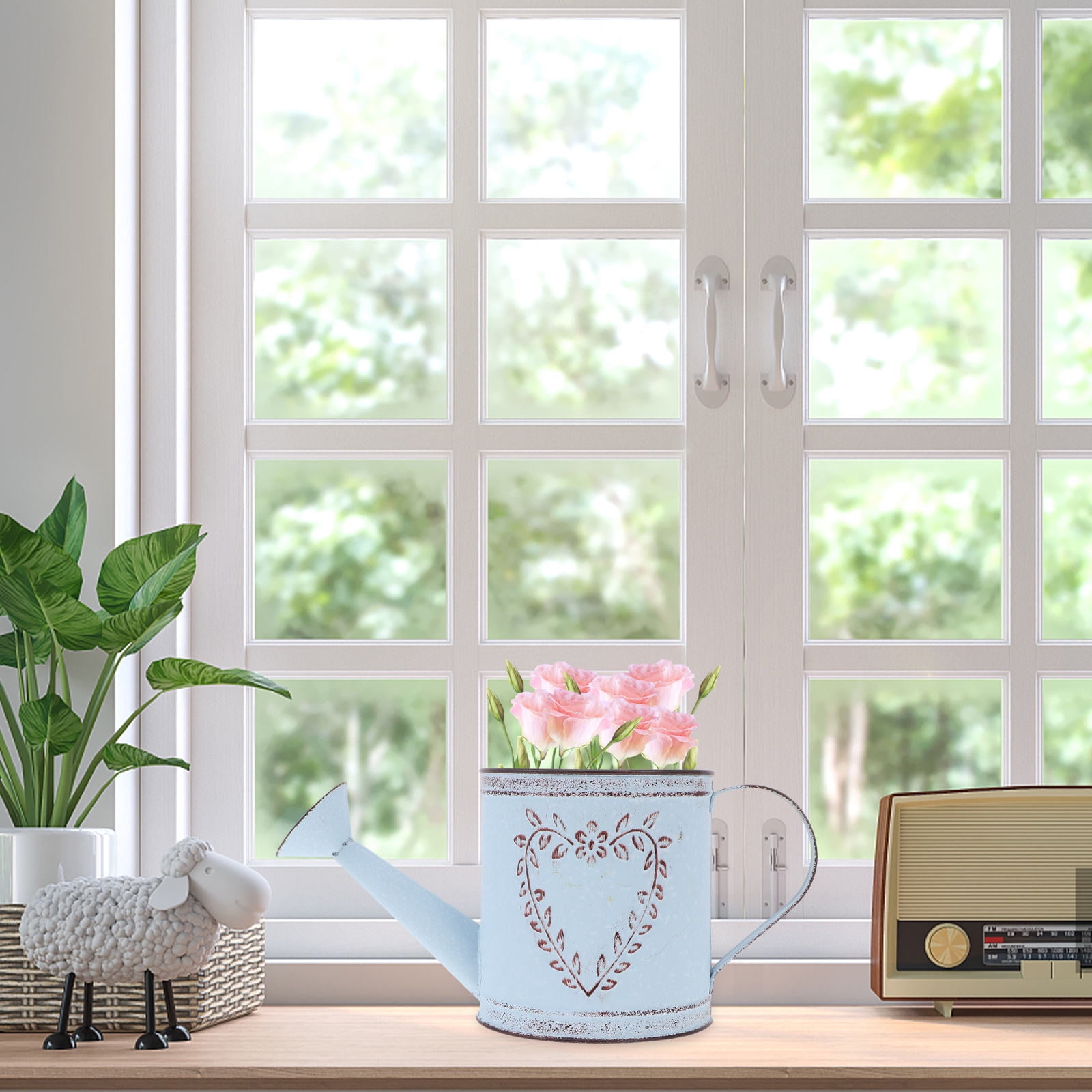 LABSERRON Watering Can Indoor White Warm Color Finishes Homeowners 1Pack