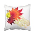 thumbnail image 1 of RYLABLUE Decorative Pillowcases Fall Autumn Leaves Throw Pillow Covers Cases Cushion Cover Case Sofa 18x18 Inches Two Side, 1 of 1
