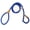 Blue, variant on P Chain Dog Leash Slip Collar Pet Walking Leads Nylon Dog Mountain Climbing Rope Puppy Pet Traction For Small Medium Large Dogs