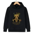 thumbnail image 3 of Sudadera con capucha Kawaii Groot, ropa para niños, ropa para niñas, ropa de moda para bebés, sudadera deportiva cálida de otoño, tops para niños, 3 of 5