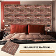 thumbnail image 5 of 3D Wall Panels Peel and Stick 3D Brick Wallpaper,Interior Wall Decoration,PVC Wall Panels for Living Room, Bedroom,10pcs, 5 of 9
