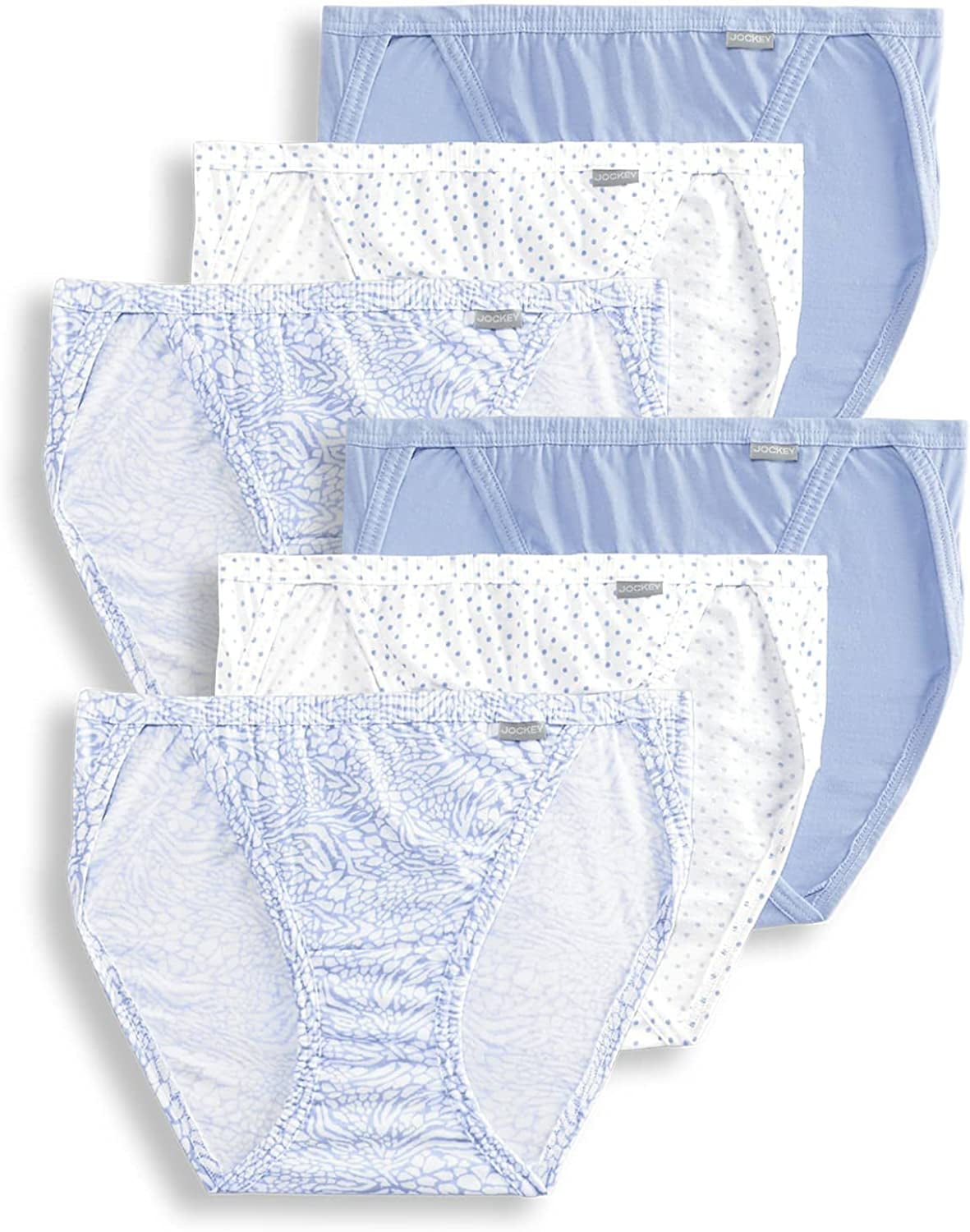 Jockey Women's Underwear Elance String Bikini 6 Pack